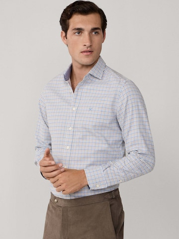 Hackett London Regular Fit Hemd in Blau