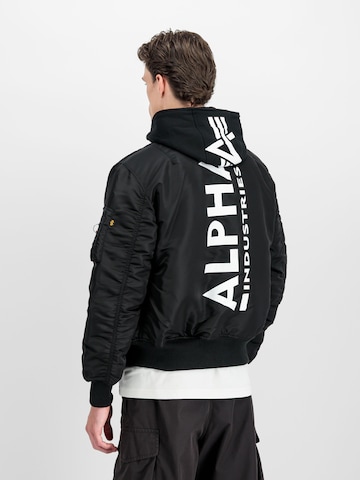 ALPHA INDUSTRIES Between-Season Jacket 'MA-1 ZH' in Black