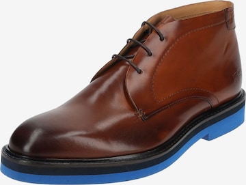 MELVIN & HAMILTON Lace-Up Shoes 'Felix' in Brown: front