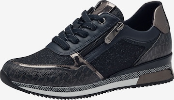 Baskets basses MARCO TOZZI en bleu : devant