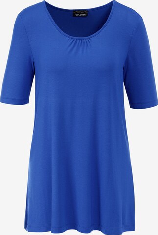 Goldner Shirt in Blau: predná strana