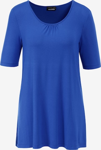 T-shirt Goldner en bleu : devant