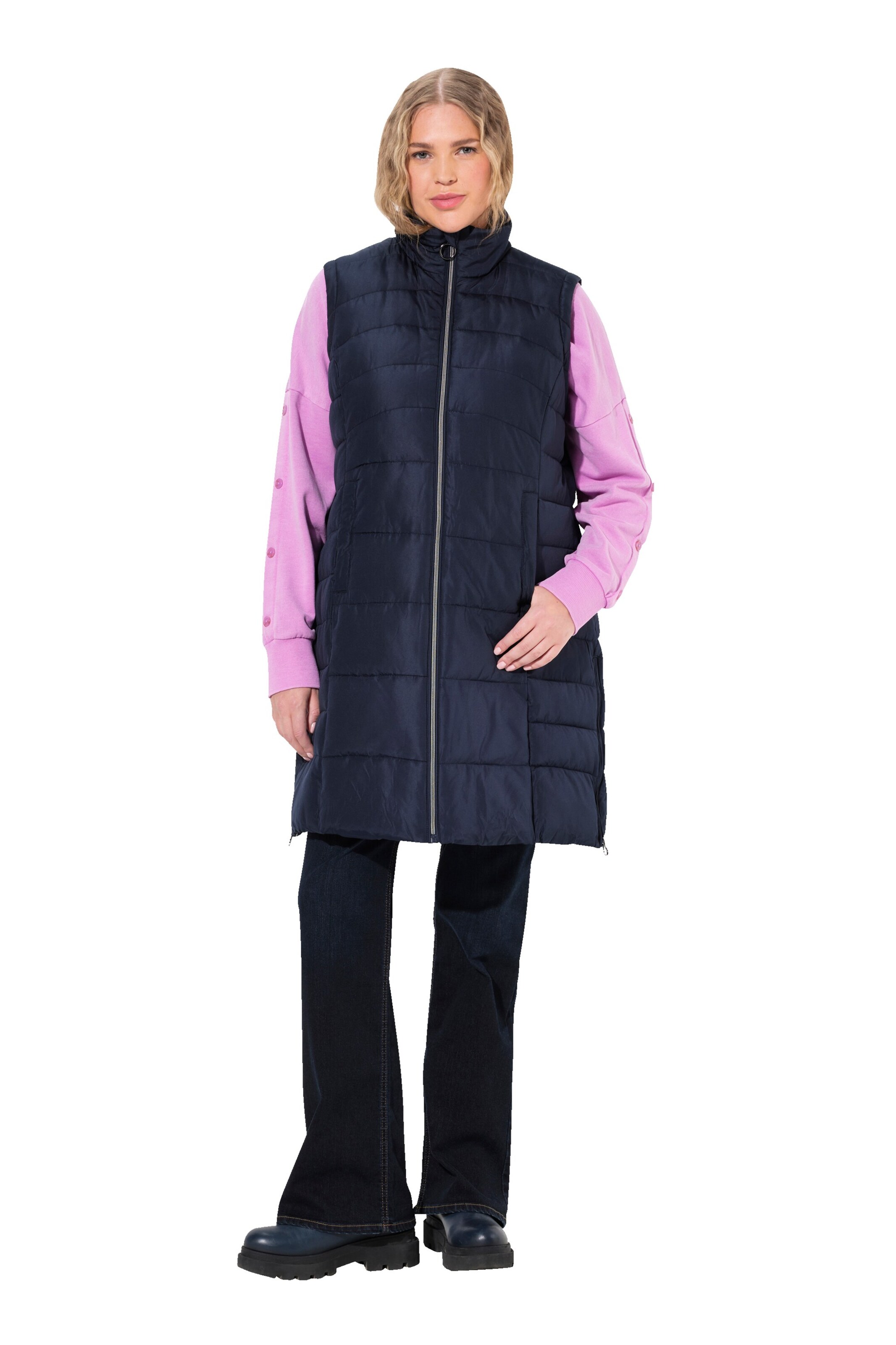 Ulla Popken Weste in Blau