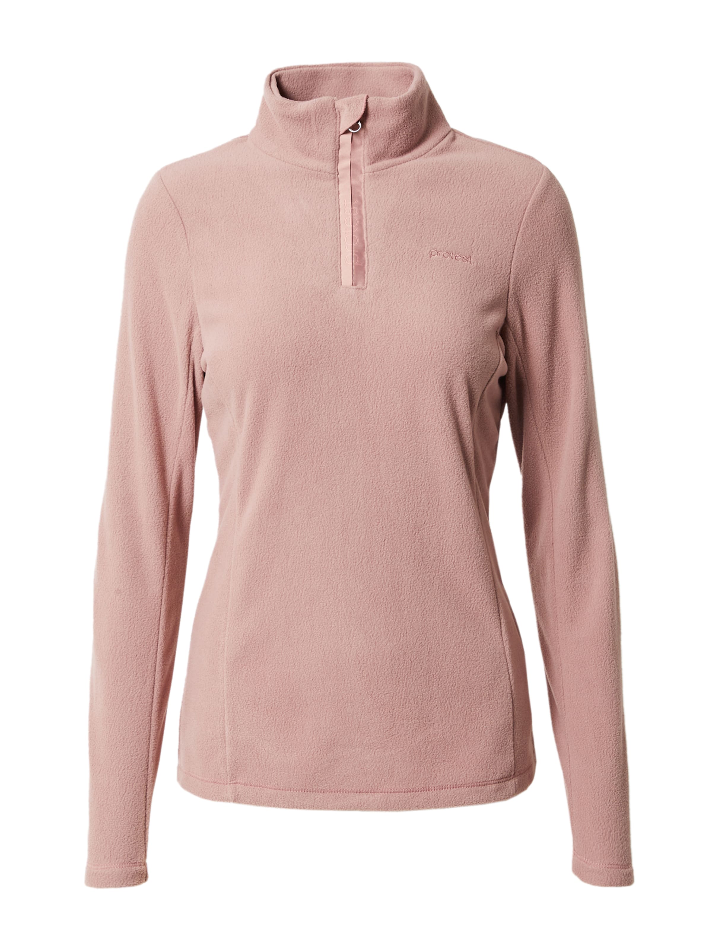 Sweat de sport PROTEST en rose : devant