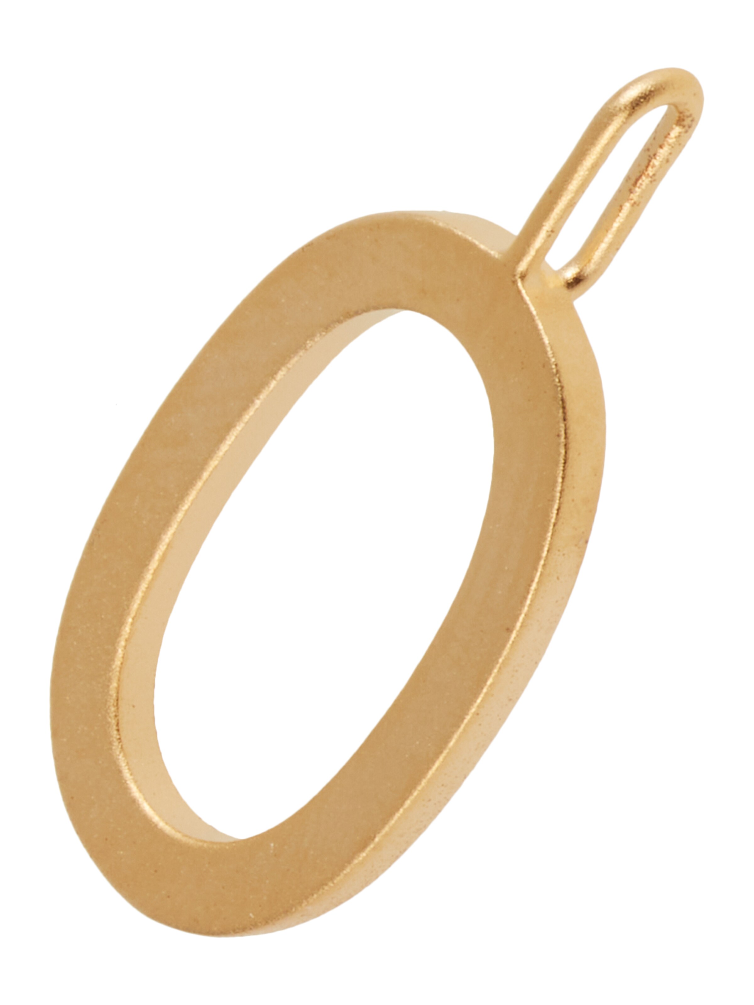 Design Letters Berlock i guld: framsida