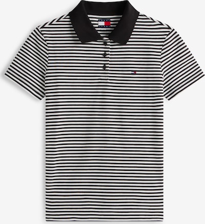Tommy Jeans Paita 'ESSENTIAL' värissä musta / valkoinen, Tuotenäkymä
