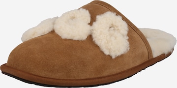 UGG Slippers in Brown: front