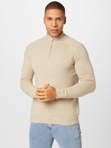 Only & Sons Pullover 'Edward' i beige: forside