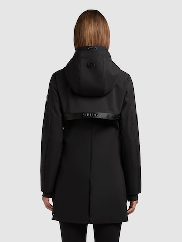 khujo Φθινοπωρινό και ανοιξιάτικο μπουφάν ' EIZA ' σε μαύρο