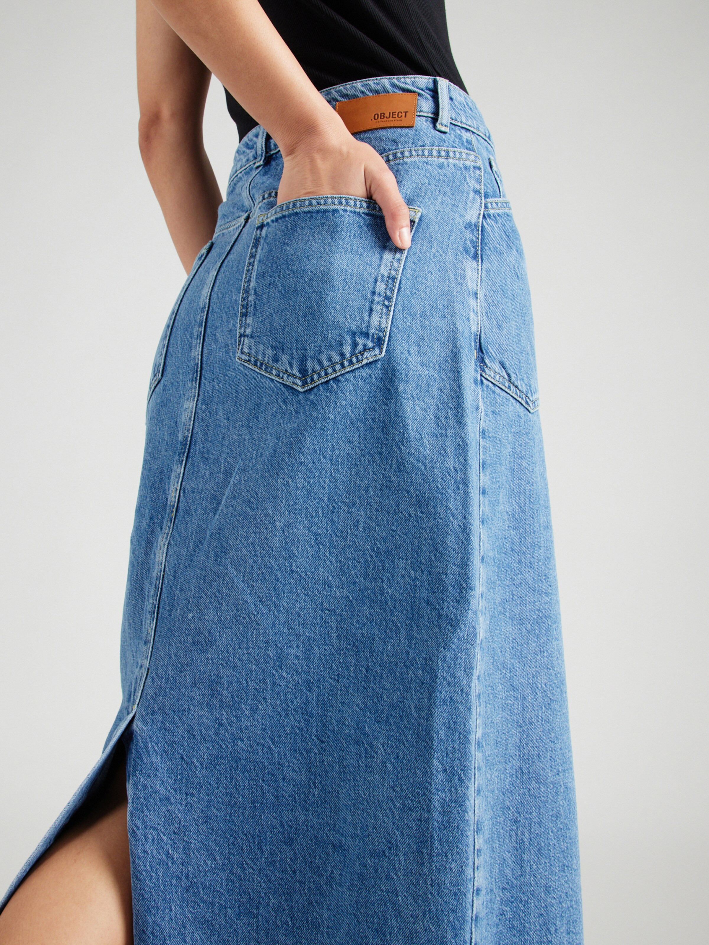 OBJECT Rok THYLANE in Blauw Denim ABOUT YOU