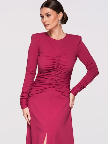 Ombre Avondjurk in Rood