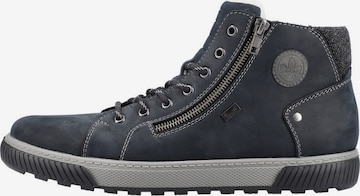Rieker Lace-Up Boots in Blue