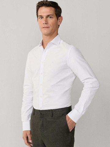 Hackett London Regular fit Overhemd in Wit