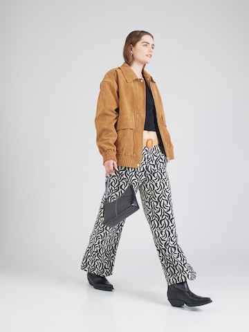 Wide Leg Pantalon à pince 'Mi44laa' ZABAIONE en noir