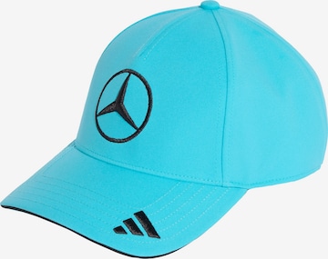 Casquette de sport ' MERCEDES – AMG PETRONAS FORMULA 1 TEAM GEORGE RUSSELL ' ADIDAS PERFORMANCE en bleu : devant