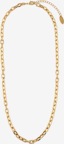 Orelia Necklace in Gold: front