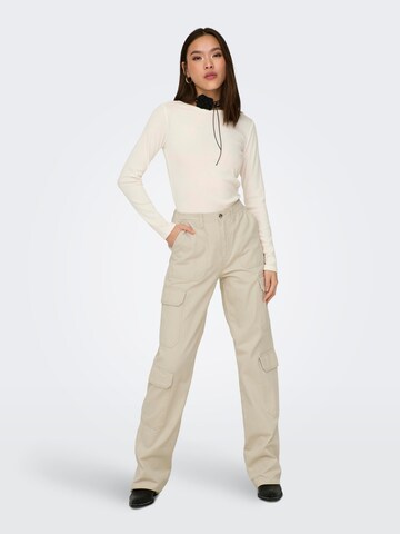 Regular Pantalon cargo 'MALFY' ONLY en beige