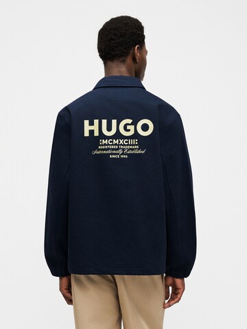HUGO Демисезонная куртка 'Biyo' в Синий