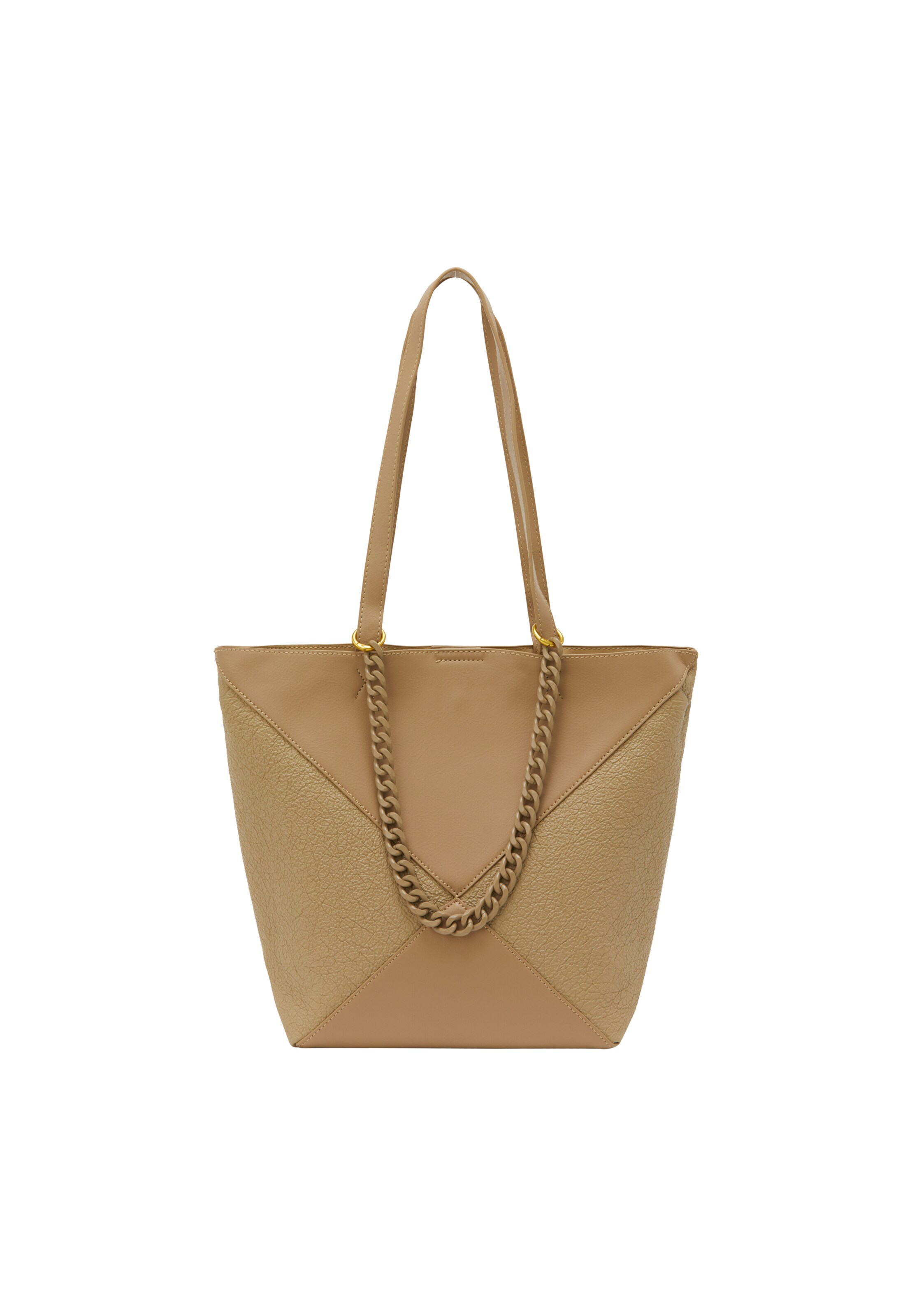 faina Shopper in Beige: voorkant