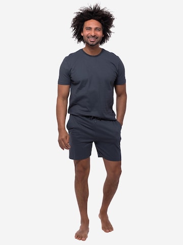 Mey Pyjama kurz 'Neo' in Grau