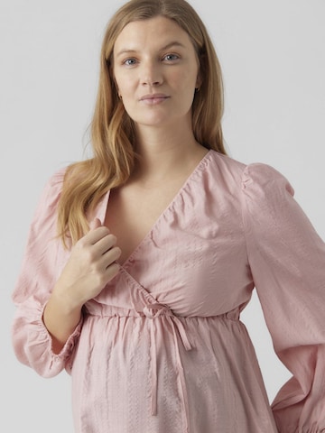 MAMALICIOUS Blus 'KELLY TESS' i rosa