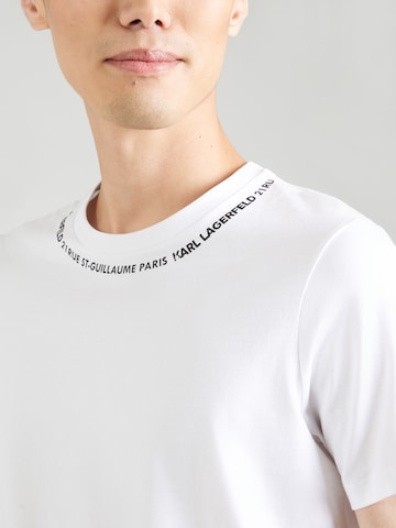 Karl Lagerfeld Koszulka w kolorze biały