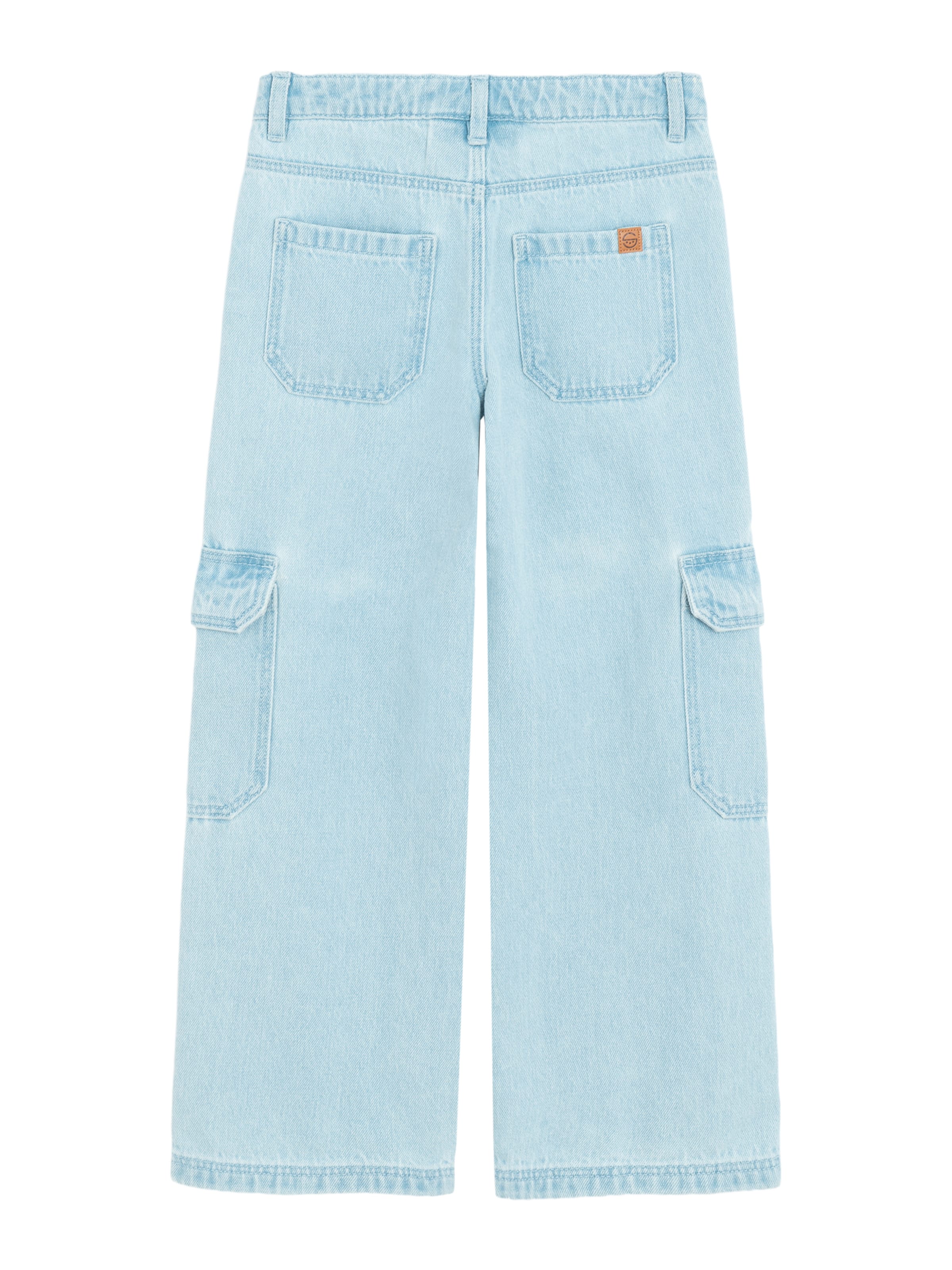 Cool Club Wide Leg Farkut värissä sininen