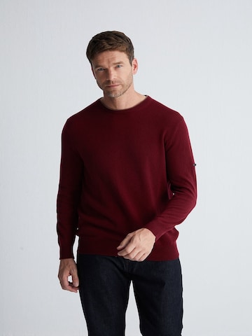 SILK & CASHMERE Gebreid vest in Rood