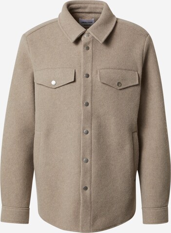 Veste mi-saison 'Arda' DAN FOX APPAREL en beige : devant