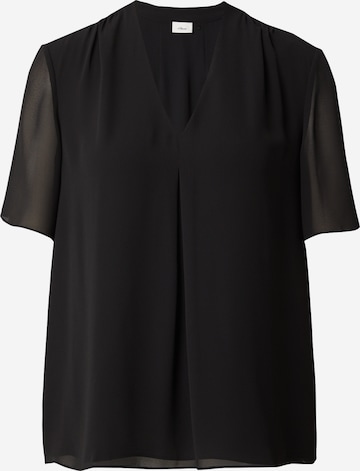 s.Oliver BLACK LABEL Bluse in Schwarz: Vorderseite