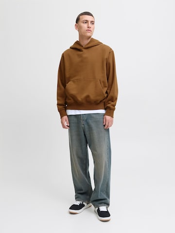 Felpa 'JJEUrban Edge' di JACK & JONES in marrone