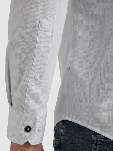 VANGUARD Regular fit Skjorta 'Elevated Knit shirt' i grå