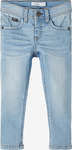 NAME IT Slimfit Jeans 'Silas' in Blau: predná strana