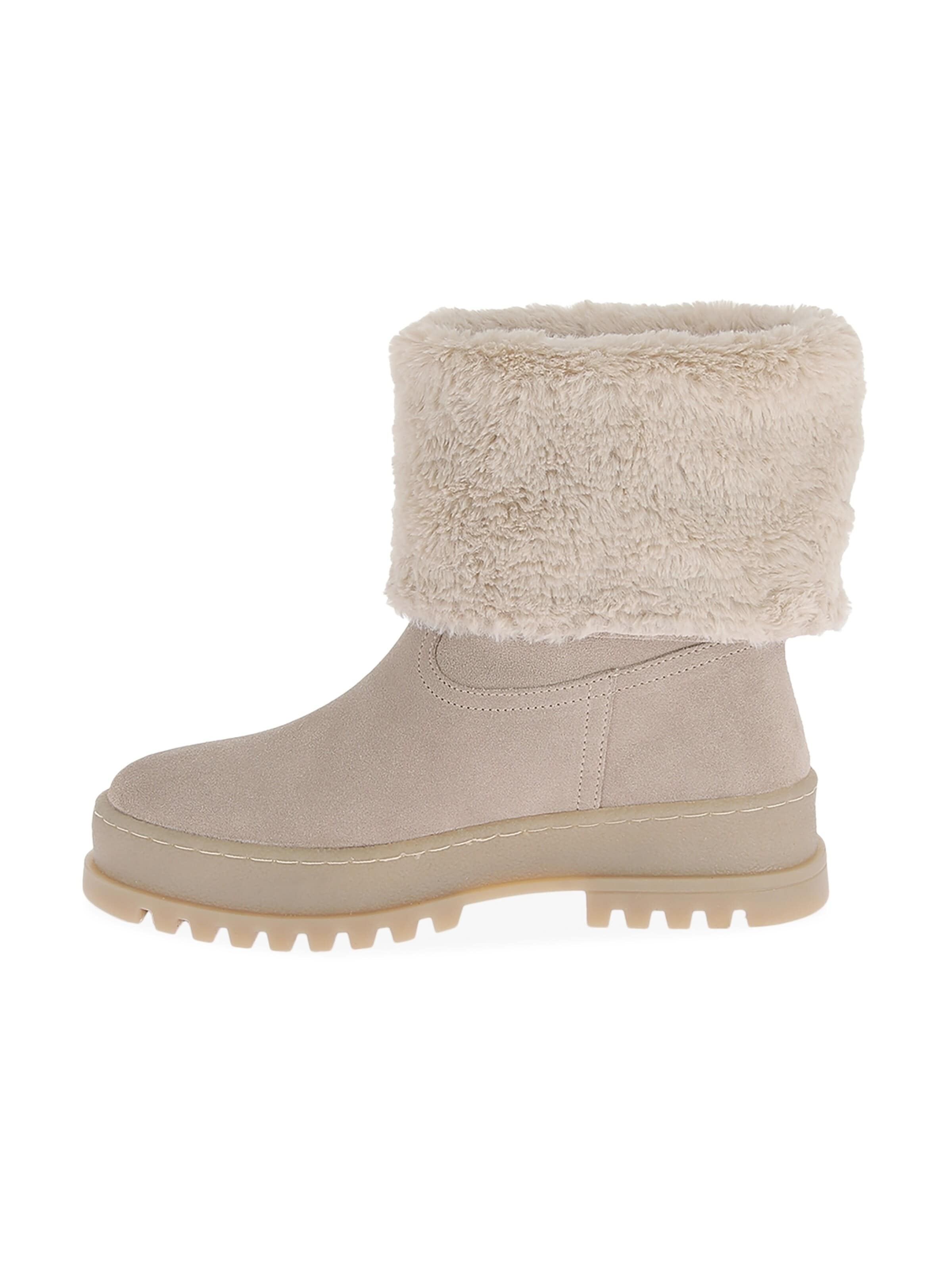 Bottines 'Lederstiefeletten von M.belarbi Velvet' Les Tropéziennes en beige