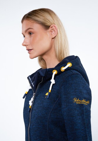 Schmuddelwedda Fleece jacket in Blue