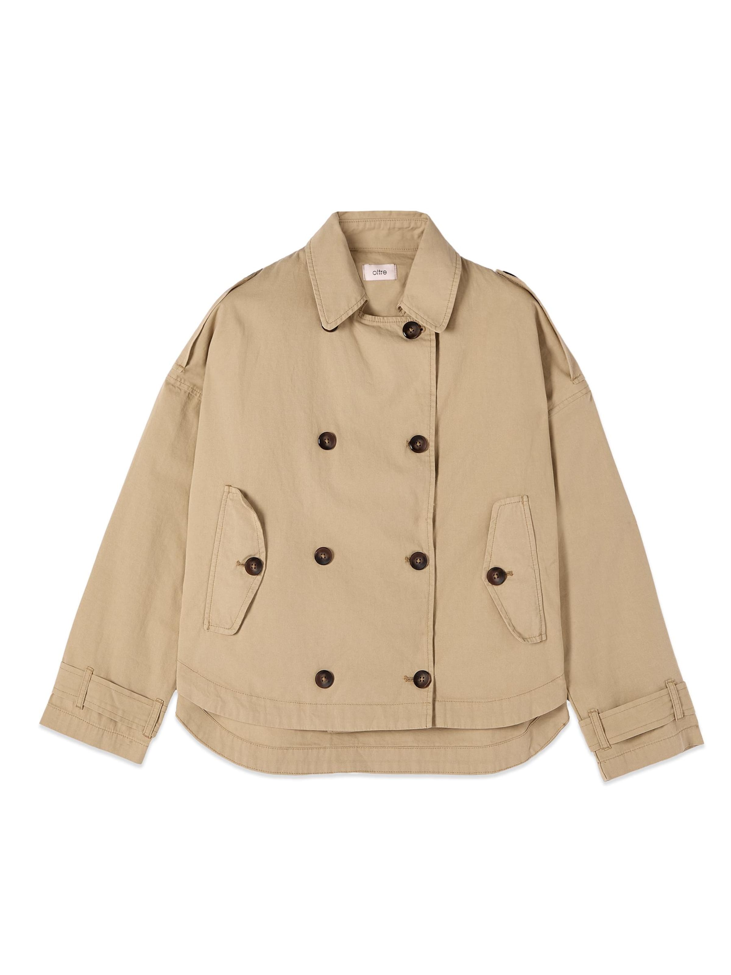 oltre Tussenjas in XS in de kleur Beige, Productweergave