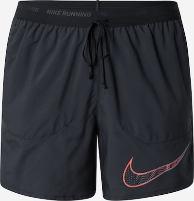 NIKE Urheiluhousut 'Energy' värissä harmaa / oranssi / aprikoosi / musta, Tuotenäkymä