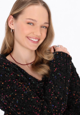 MYMO Knit cardigan in Black