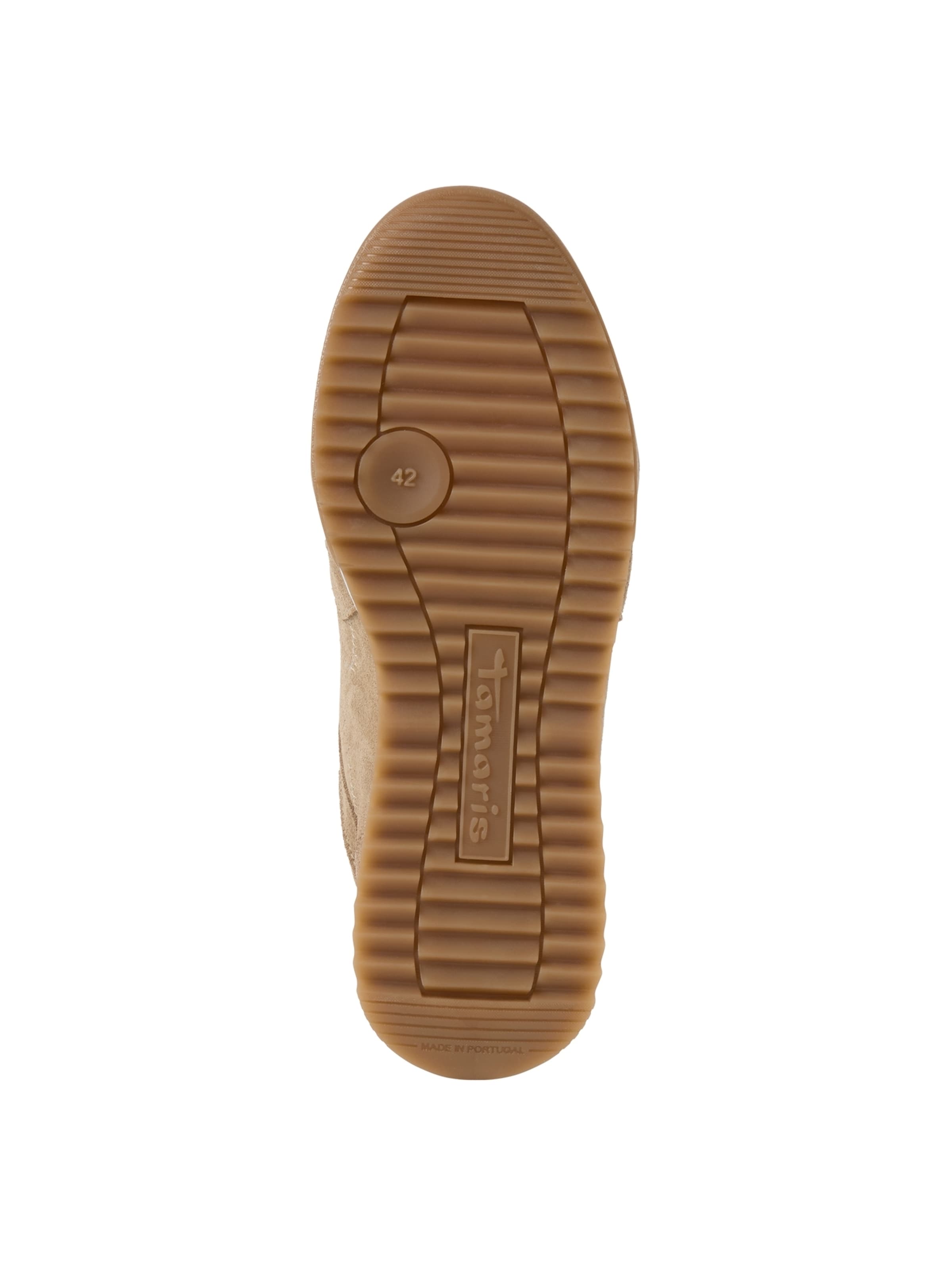 Tamaris Platform trainers in Beige