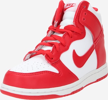 Nike Sportswear Sneakers 'Dunk' in Red: front