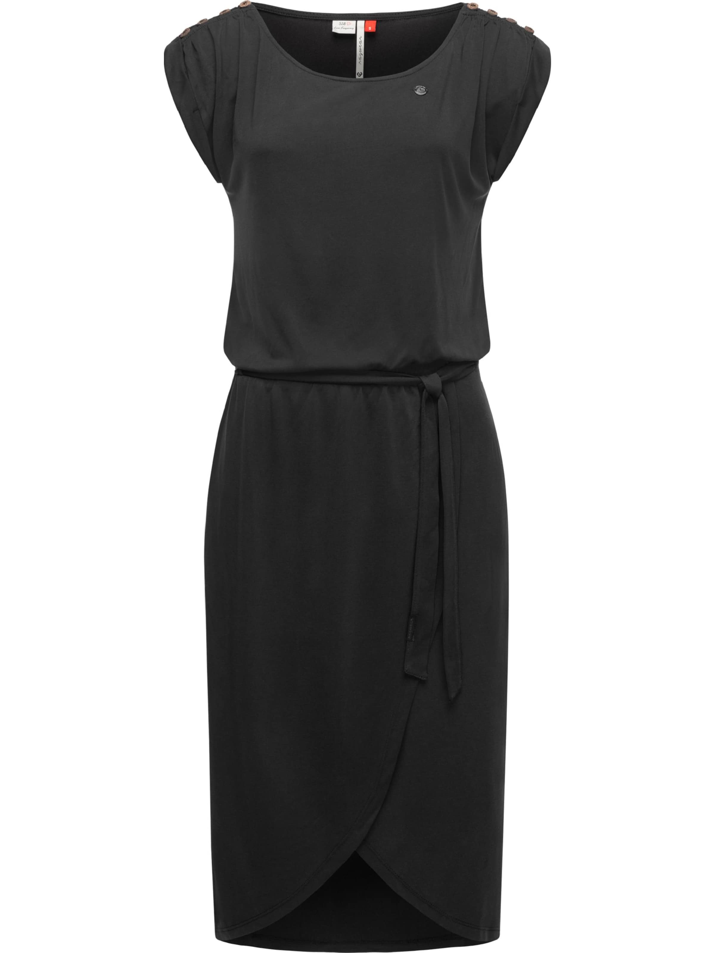 Ragwear Φόρεμα 'Ethany' σε μαύρο: μπροστά