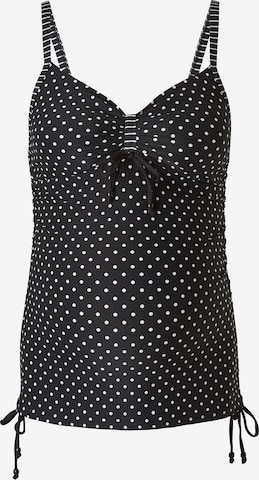 Noppies Bustier Tankini in Schwarz: predná strana