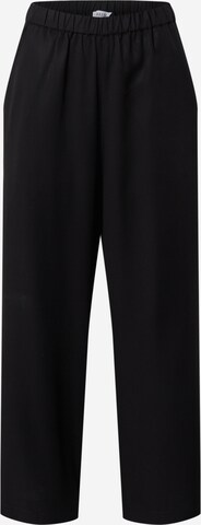 Wide Leg Pantalon 'Nona' EDITED en noir : devant