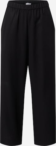 Wide Leg Pantalon 'Nona' EDITED en noir : devant