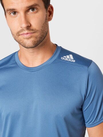 Maglia funzionale 'Designed 4 Running' di ADIDAS SPORTSWEAR in blu