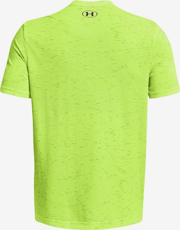 UNDER ARMOUR Performance Shirt 'Vanish Seamless' in Yellow