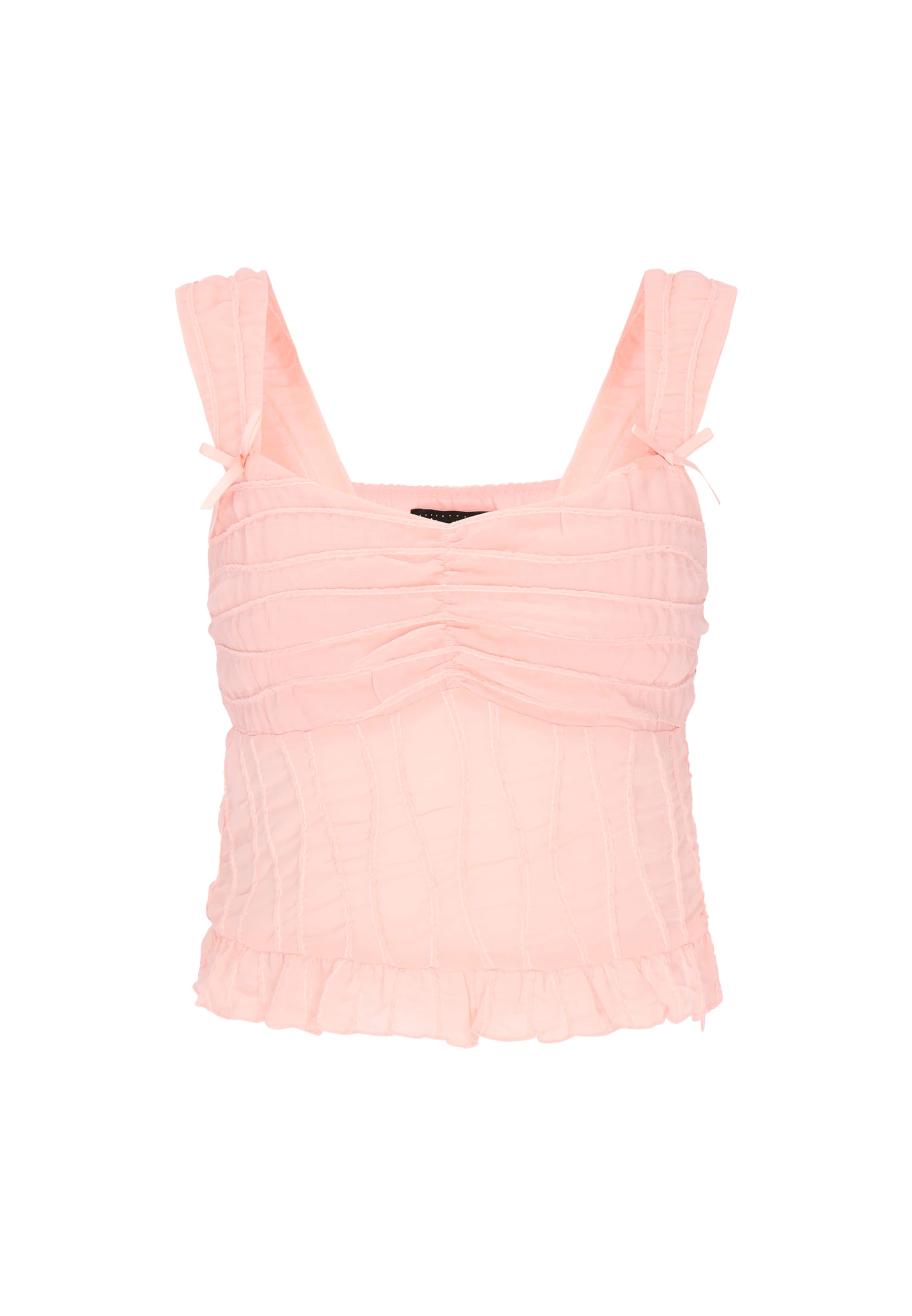 myMo at night - Top en rosa: frente