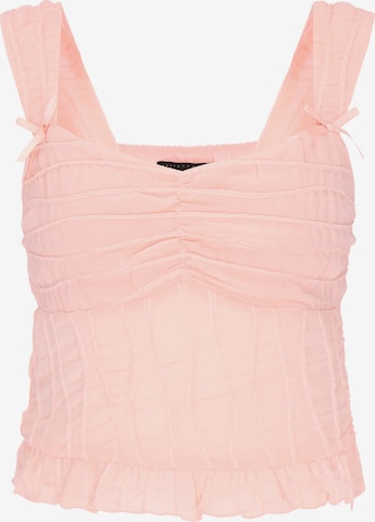 myMo at night - Top en rosa: frente