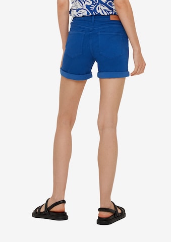 s.Oliver Tapered Shorts 'Betsy' in Blau