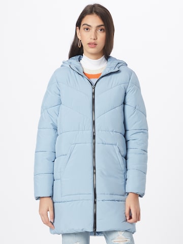 Noisy may Χειμερινό παλτό 'Dalcon' σε μπλε: μπροστά